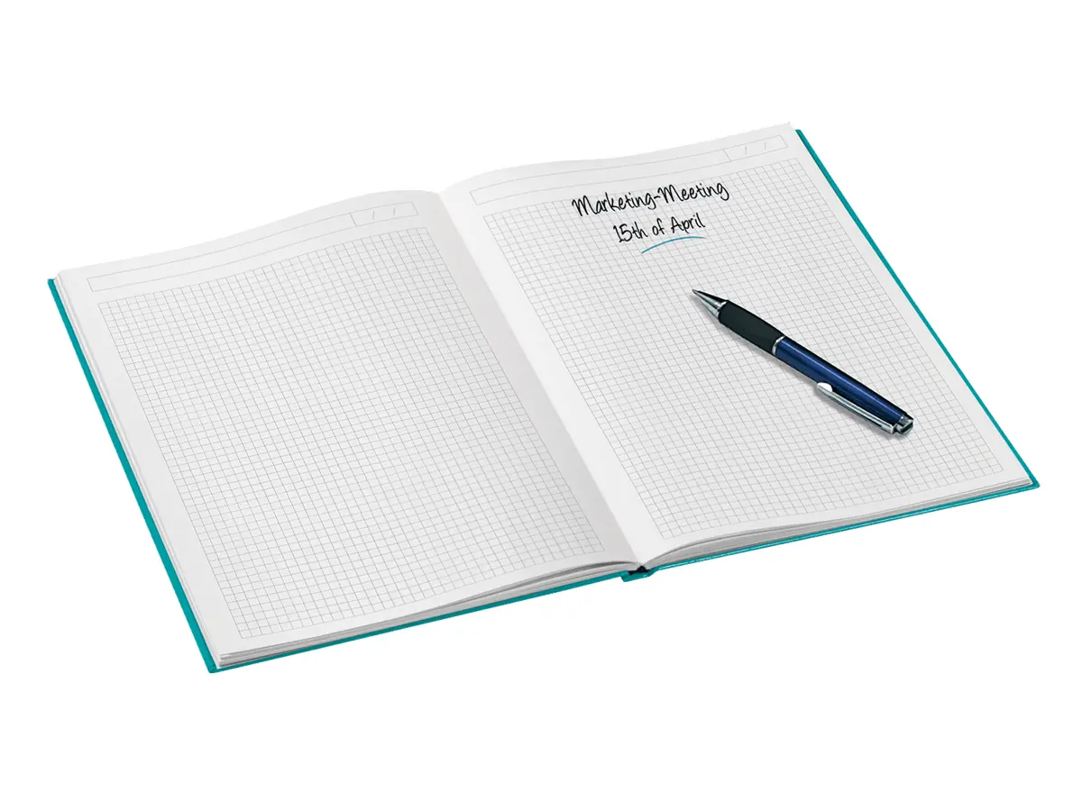 Leitz WOW A4 Squared Hardcover Notebook Photo 2