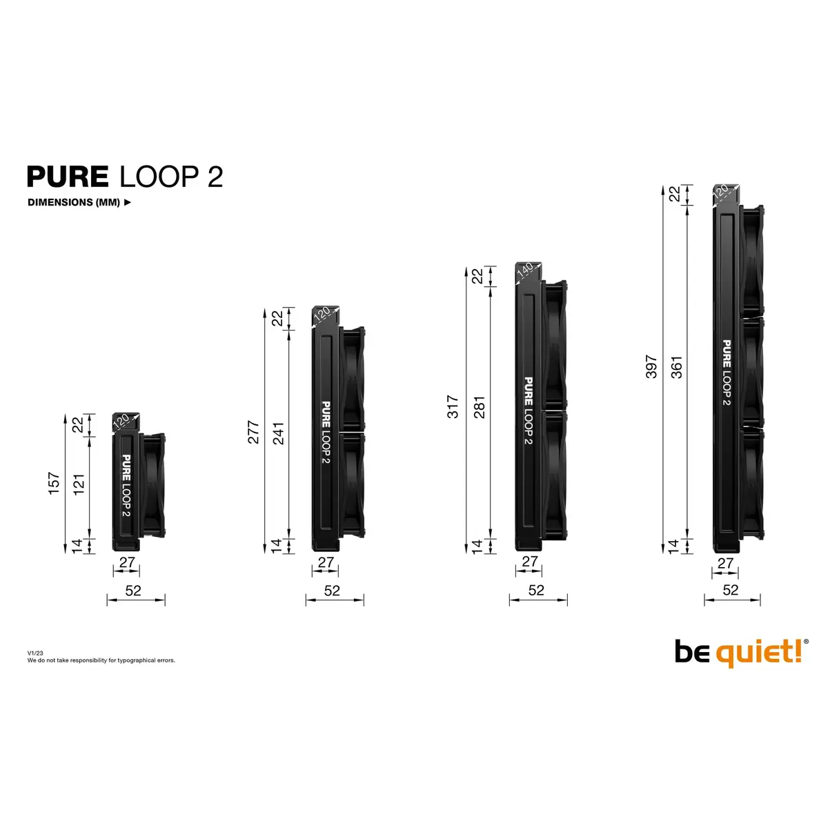 Система жидкостного охлаждения all-in-one be quiet! Pure Loop 2 280mm Photo 7