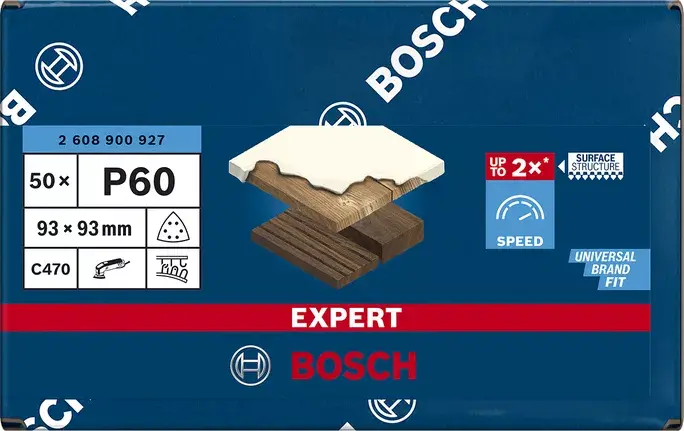 Sandpaper Bosch Expert C470 Photo 3