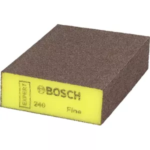Sanding block Bosch 2 608 901 170 Fine grit Brown Yellow 69x98mm