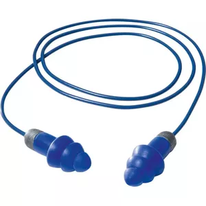 Moldex ausu aizbāžņi Rockets Full Detect ar auklu SNR27 ar iespēju noteikt zilā krāsā (640901)