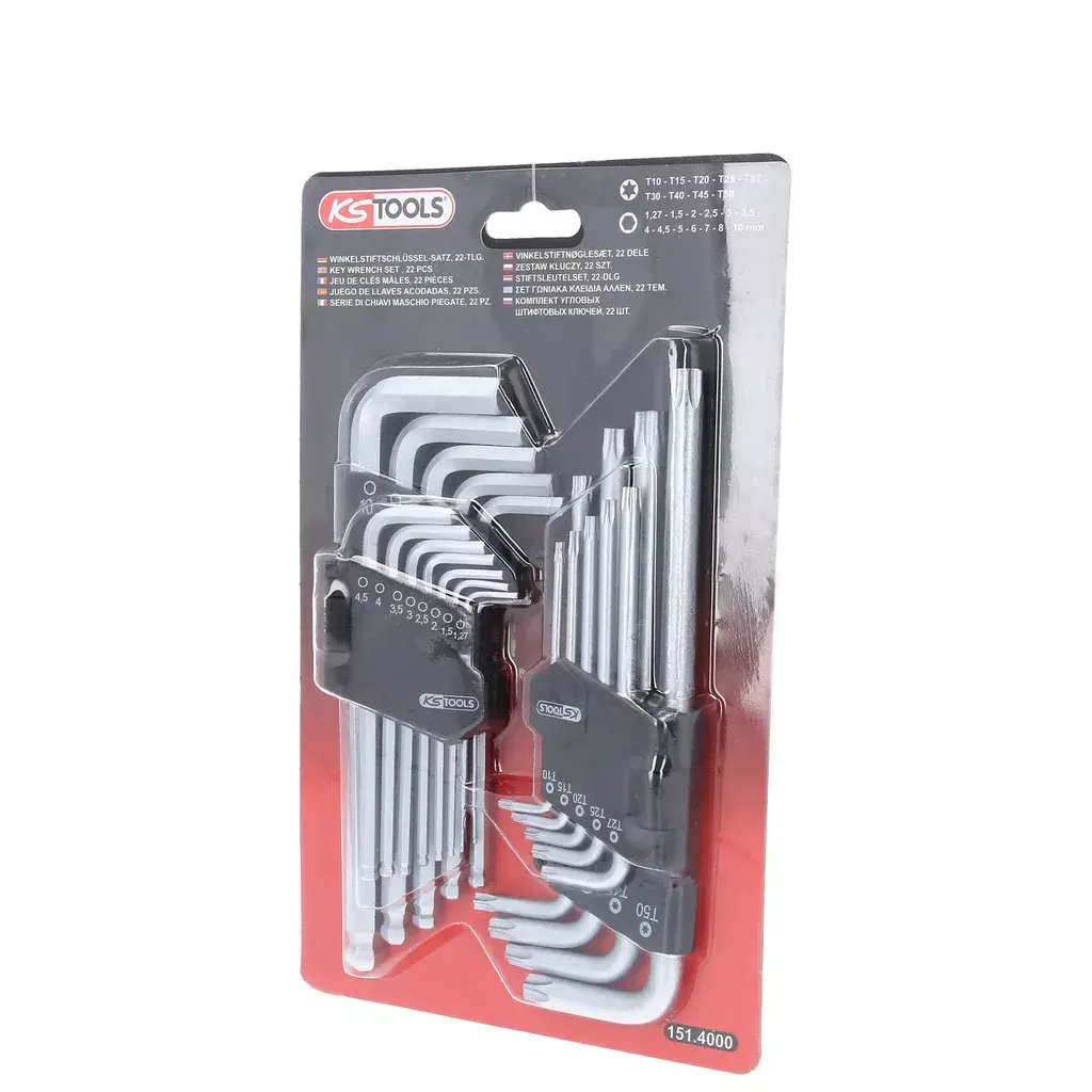 KS Tools 151.4000 22-Piece Hex and Torx Key Set Photo 5