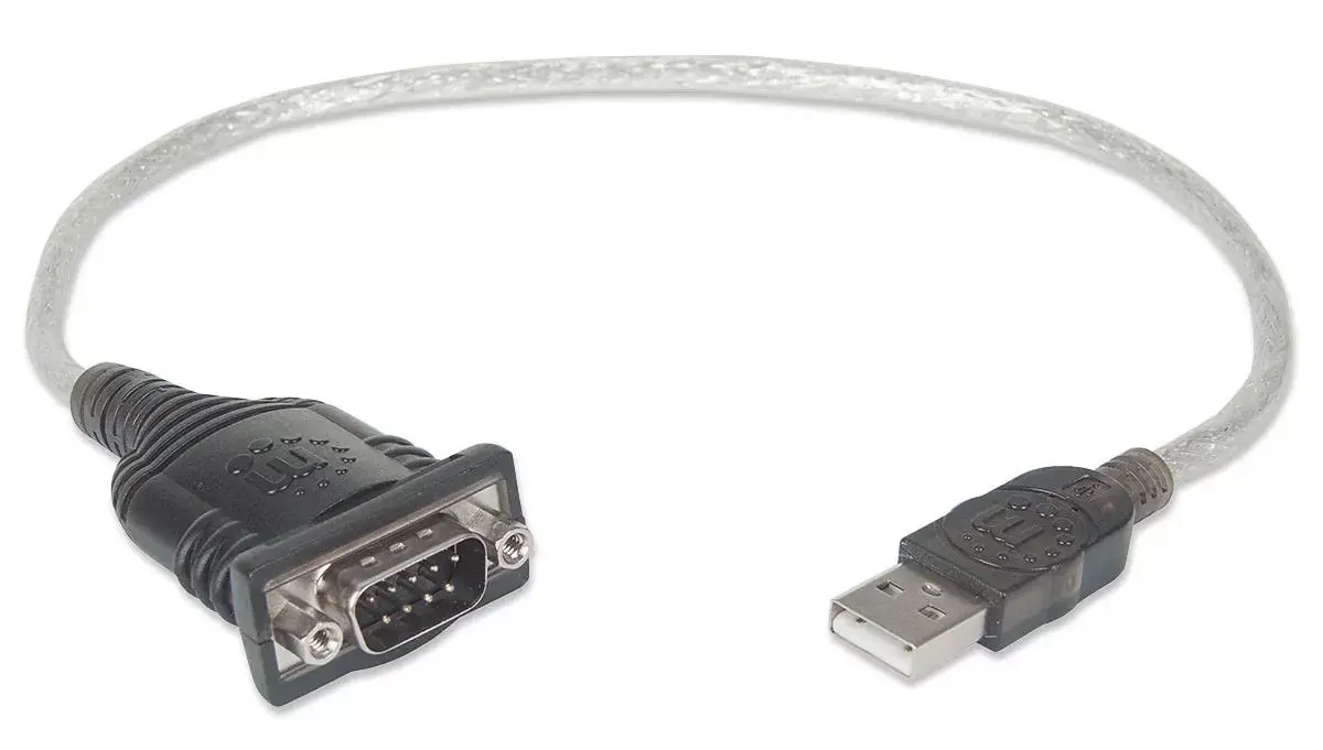 Кабель USB-A — Serial (DB-9) MANHATTAN 205146M Photo 3