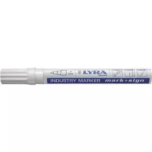 Lyra krāsu marķieris 4040 zilā līnija stro. 2-4 mm ūdensizturīgs (L4040051)