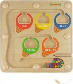 Educational wooden learning game Masterkidz MK08879 – Montessori-style early learning toy