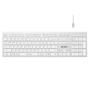 Keyboard A4Tech Fstyler FBX50C Wireless Bluetooth White Scissor Switches
