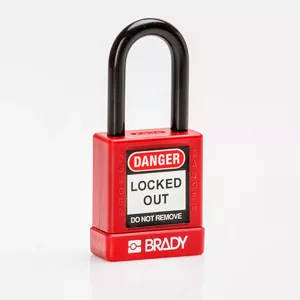 Конventional padlock Brady 834470 Ключи одинаковые 6 шт