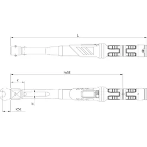 Gedore DMSE 200 Torque Wrench Gedore 200 Nm