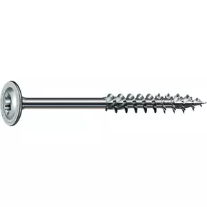 SPAX Wood Construction Screw Washer Head 8x180/80 mm T40 Partial Thread 4CUT Wirox Steel 50 Pack