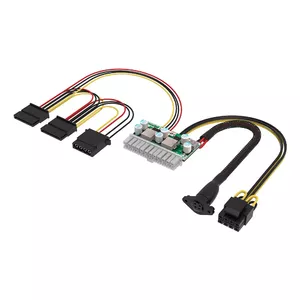 Akasa 150W DC-to-DC ATX adapteris 12V 180W daudzkrāsains