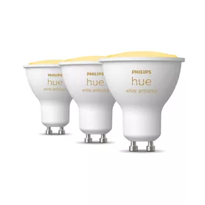 Smart bulb Philips Hue White ambience GU10 – 3-pack