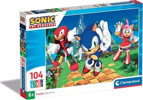 Saplākšņu puzle Clementoni Sonic 104 gab