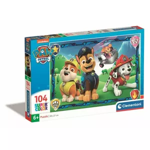 Jigsaw Puzzle Clementoni Paw Patrol — 104 pieces, Super Color design