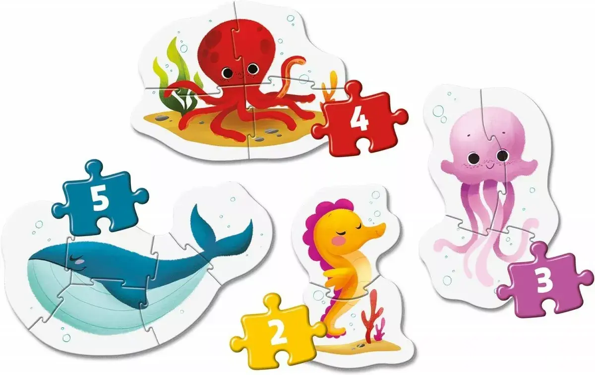 Clementoni My First Puzzle Sea Life пазл Photo 2