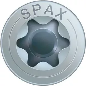SPAX Universal Screw 5.0x70 mm T20 Countersunk Head Steel Galvanized