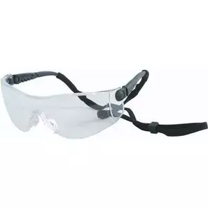 Safety glasses Honeywell Optema grey scratch-resistant lenses with black temples (model 1000017)
