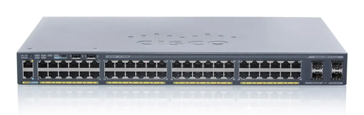 Cisco Catalyst WS-C2960X-48FPD-L pārvaldāms L2 Gigabit