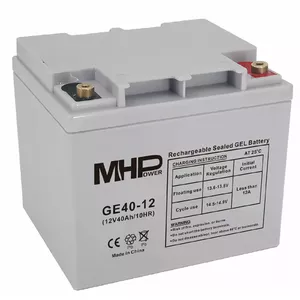 Гелевая аккумуляторная батарея CARSPA GE40-12 12В 40А·ч для ИБП и резервного питания