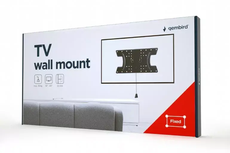 TV kronšteins Gembird WM-65F-03 Photo 7