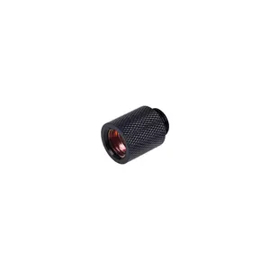 Fitting Alphacool 17221 Brass Black 25mm Depth 1.7cm Diameter