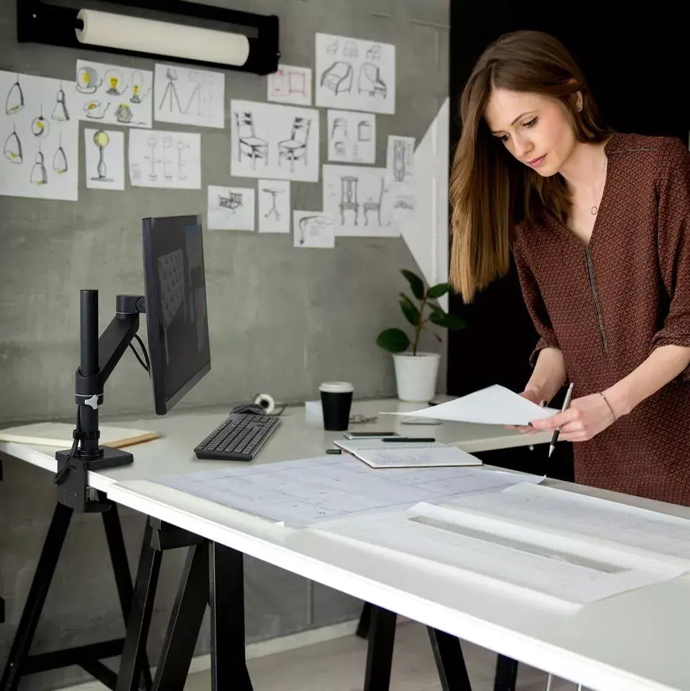 Monitoru statīvs Ergotron NX sērija Melns Photo 2