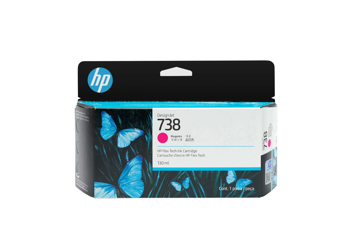 HP 738 130 ml purpursarkana DesignJet