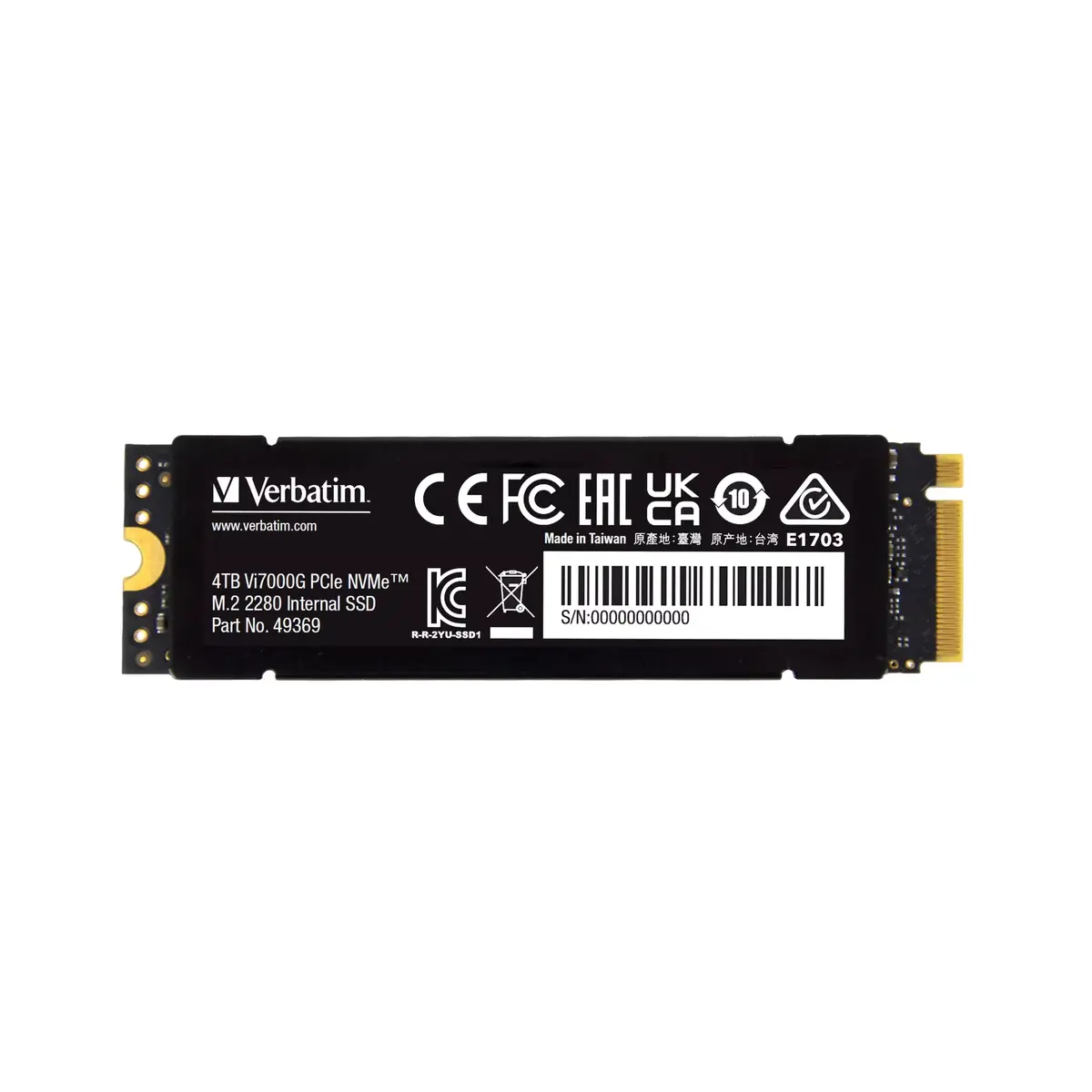 SSD Verbatim 4TB Vi7000G Photo 5