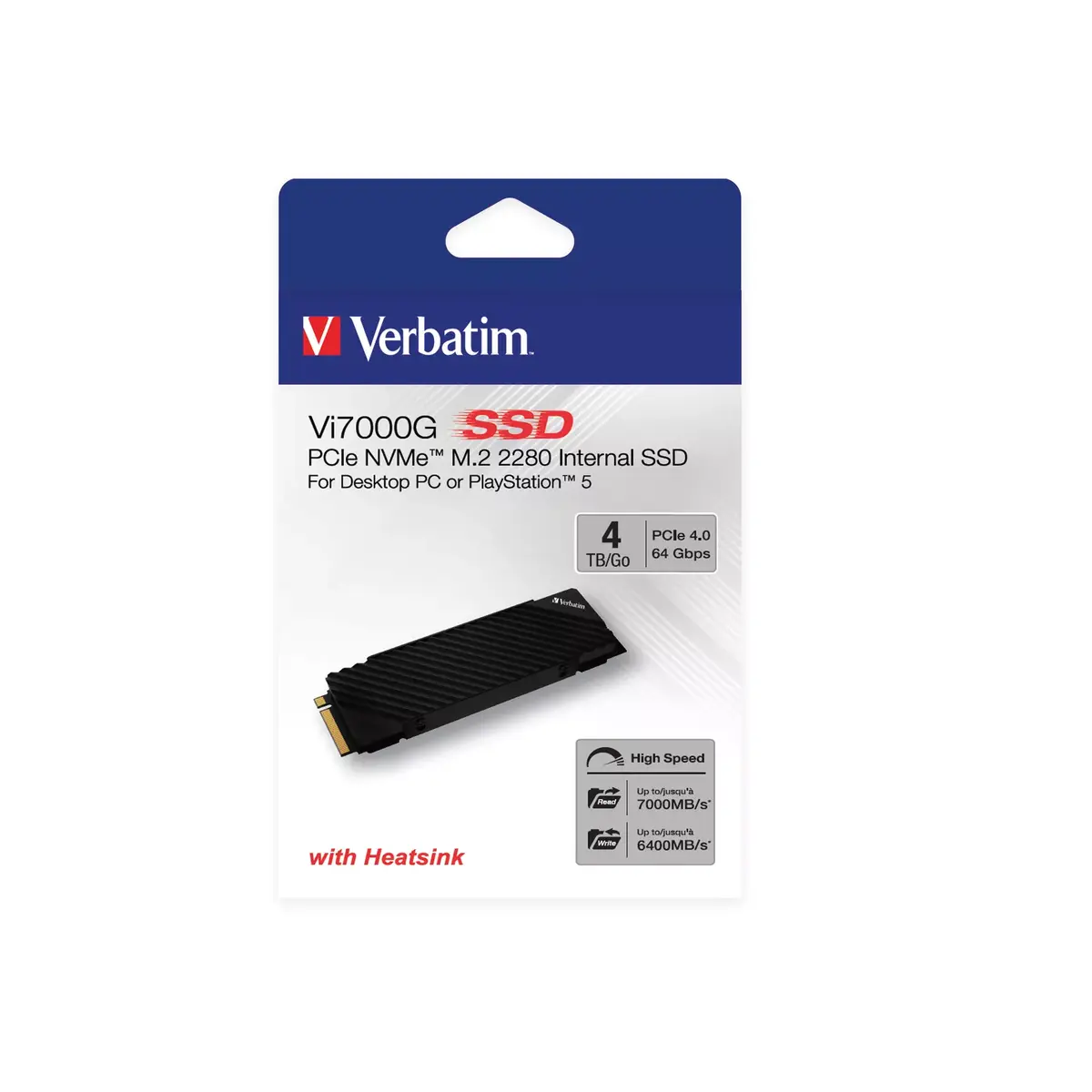 SSD Verbatim 4TB Vi7000G Photo 6