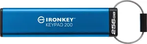 USB флешка Kingston 256GB USB Type-A IronKey Keypad 200