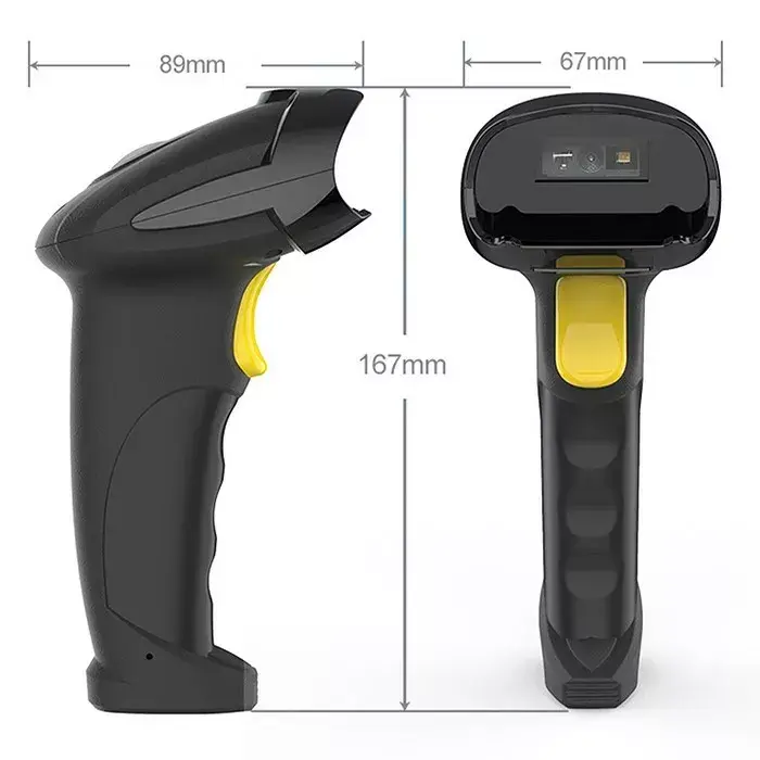 Wireless barcode scanner QOLTEC 50856 Photo 3