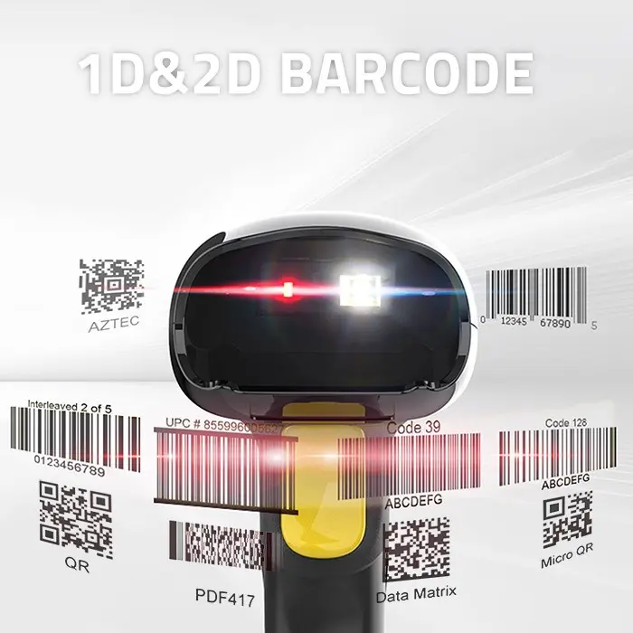 Wireless barcode scanner QOLTEC 50856 Photo 11
