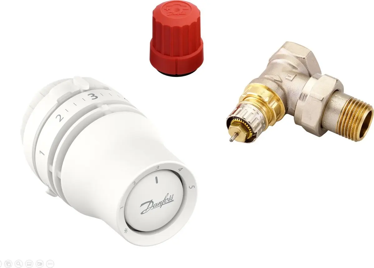 Thermostatic Valve and Head DANFOSS RA‑N DN15 Photo 2