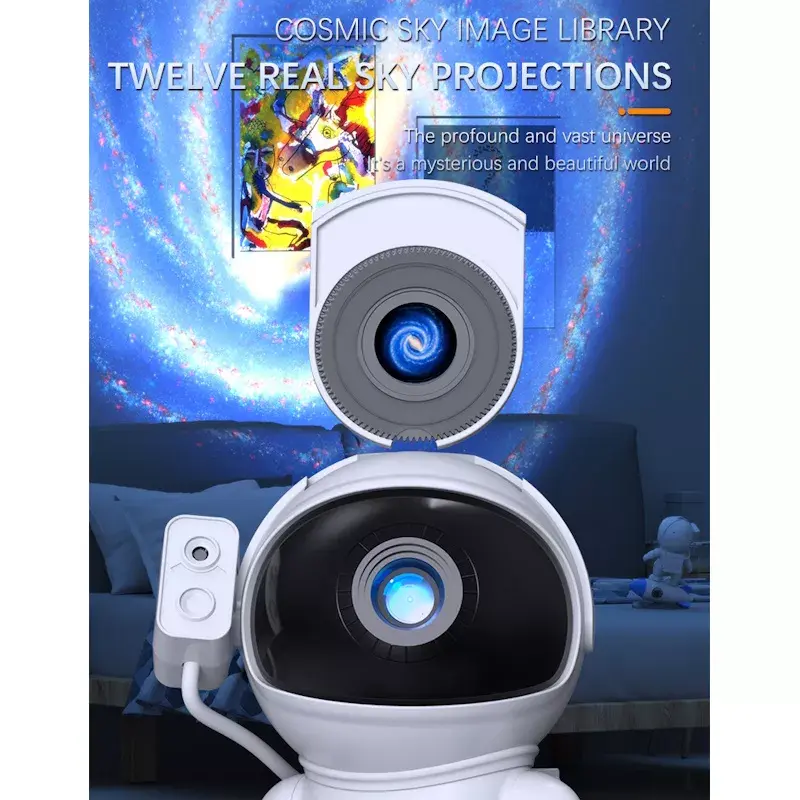 Проектор стены и потолка E-LIGHT ELIG-J7-WH Photo 9