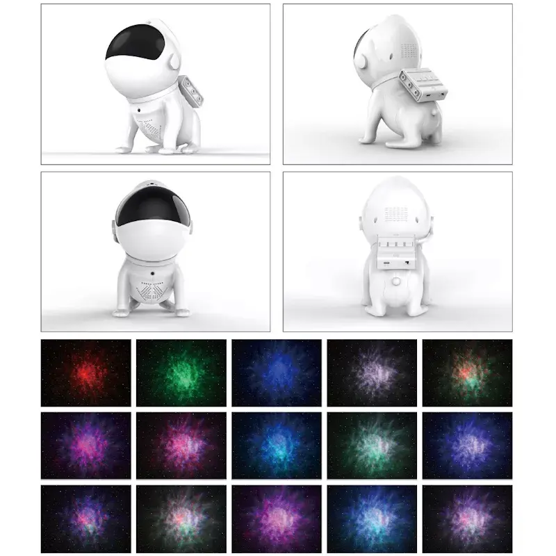 Настенный и потолочный проектор E-LIGHT ELIG-G6-WH Photo 3