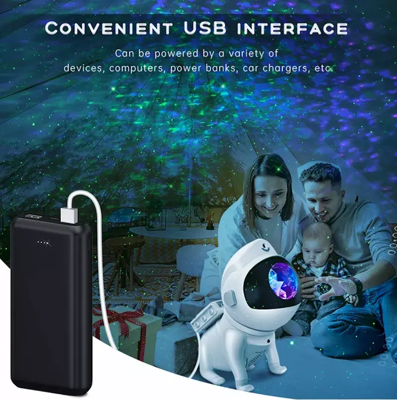 Настенный и потолочный проектор E-LIGHT ELIG-G6-WH Photo 8