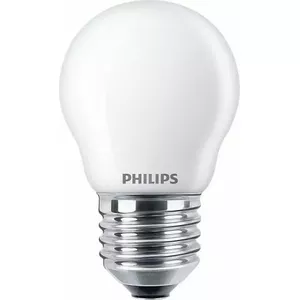 LED spuldze Philips 2.2W E27 P45 FR ND MV — matēta P45, 2,2 W, E27 ligzda