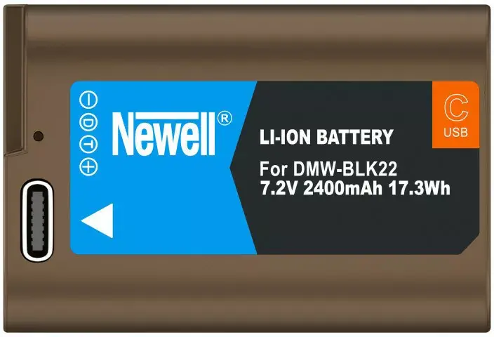 Аккумулятор Newell DMW-BLK22 USB-C 3920mAh Photo 2