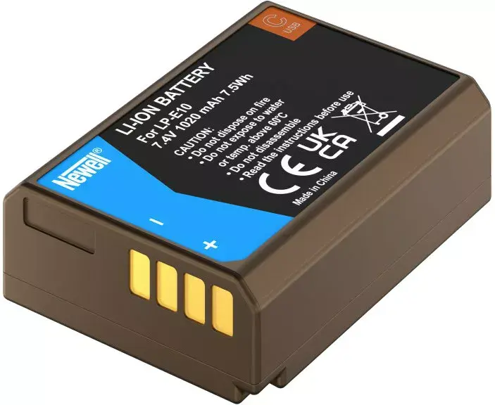 Battery Newell LP-E10 USB-C 1000mAh NL3922 Photo 4