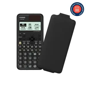 Научный калькулятор CASIO FX-991CW Pocket — 12-разрядный точечный дисплей, питание LR44, карманный чехол, чёрный
