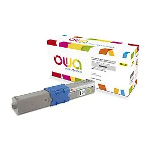 Тонер OWA Armor совместимый с OKI 44469722 5000 страниц желтый