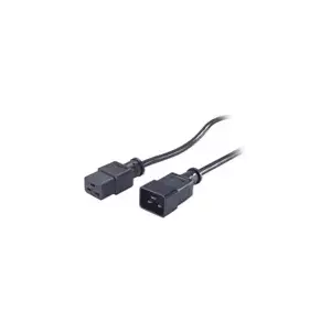 Power cable APC PWR Cord C19–C20 0.6 m, 16 A, black