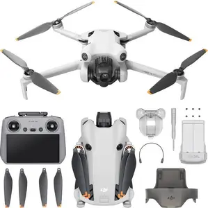 DJI Mini 4 Pro drone with RC-2 remote control