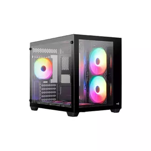 Computer case AEROCOOL PGS DRYFT MINI-G-BK-V1 FRGB black