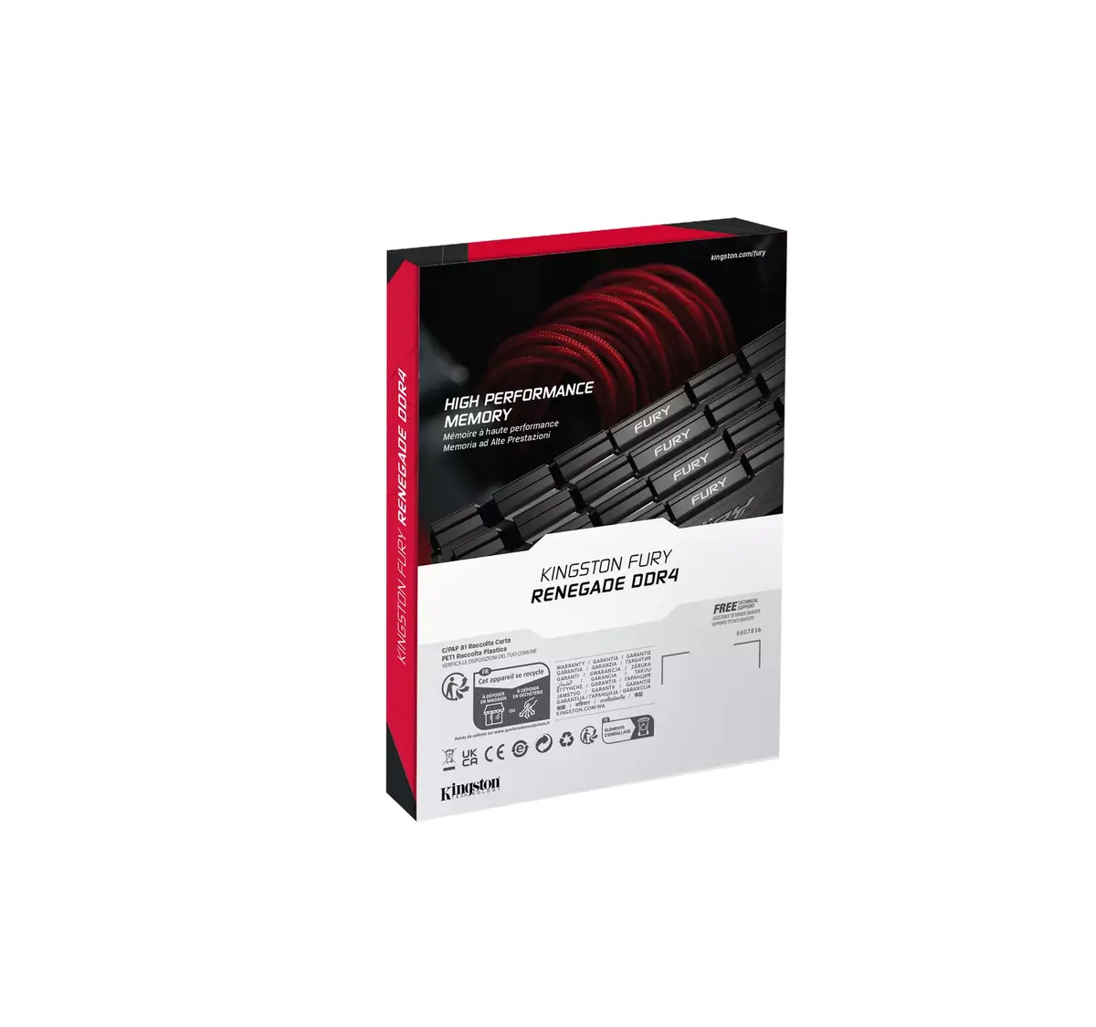 Kingston FURY Renegade 8GB DDR4 3600MT/s CL16 DIMM Photo 5