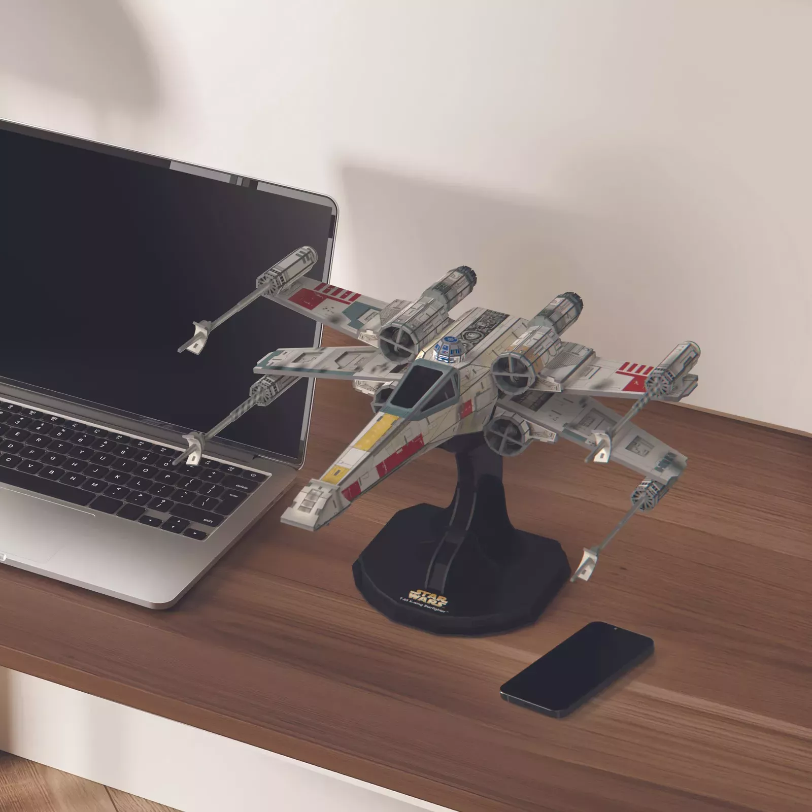 4D Build, Star Wars T-65 X-Wing Starfighter 3D Model Kit