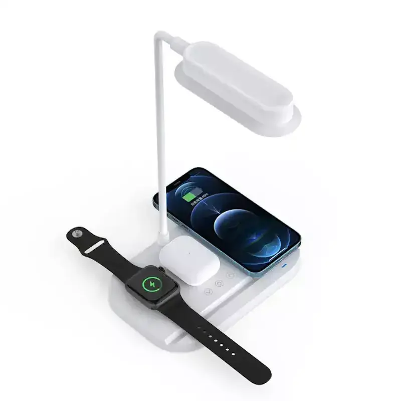 E-LIGHT T8 5W Flexible Desk Lamp with 15W Wireless Charger Photo 3