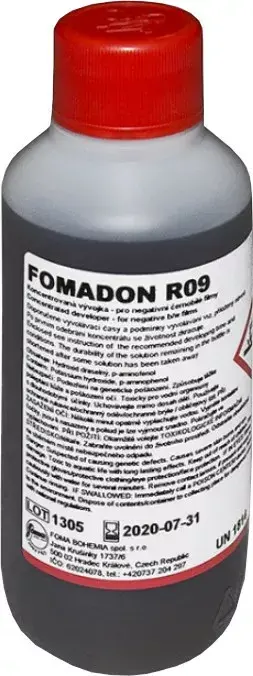 Šķidrais filmiņu attīstītājs Foma Fomadon