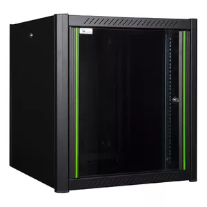 Настенный шкаф LOGON RWP12U56BL 12U Черный Ключевой замок