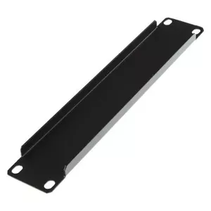 Blank panel LOGON RA10105BL Black 1U Rack accessory