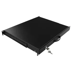 Drawer unit LOGON RAD100BL Black Aluminium 19 inch